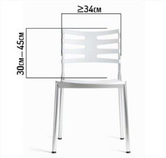 Chair dimensions handysitt fits Καρέκλες με πλάτη ύψους 30-45 εκατοστά και πλάτους μεγαλύτερου από 34 εκατοστά